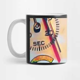 Abstract Watching Time Mug